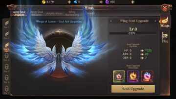 Como aumentar o nível de suas asas com o sistema New Wing Soul do MU Archangel