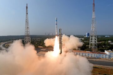 Indijska mala raketa za izstrelitev satelitov je uspešno opravila drugi testni polet