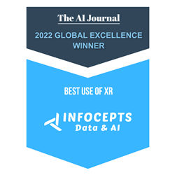 Infocepts wint de Global Excellence Award van The AI ​​Journal