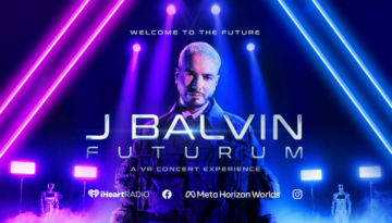 J Balvin performs his first VR live performance within the Metaverse