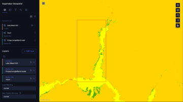Monitorowanie suszy w Lake Mead przy użyciu nowych funkcji geoprzestrzennych Amazon SageMaker