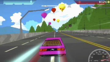 Neodori Forever, retro arcade racing game, hitting Switch this week