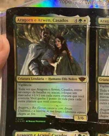 Nueva tarjeta Aragorn MTG potencialmente filtrada
