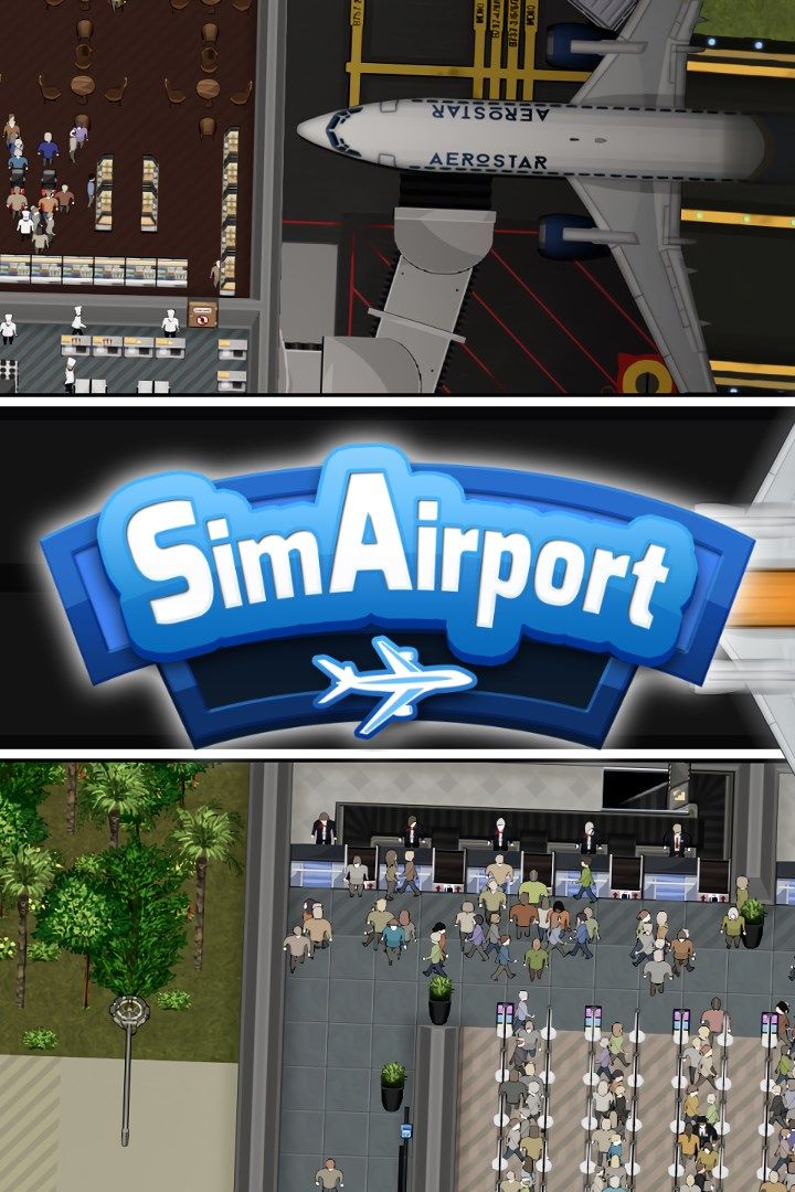 Sztuka pudełka SimAirport