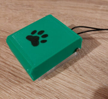 Evcil hayvan besleyici #3DThursday #3DPrinting için pedal anahtarı