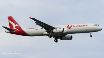Qantas kjøper ytterligere tre A321P2F-fraktskip