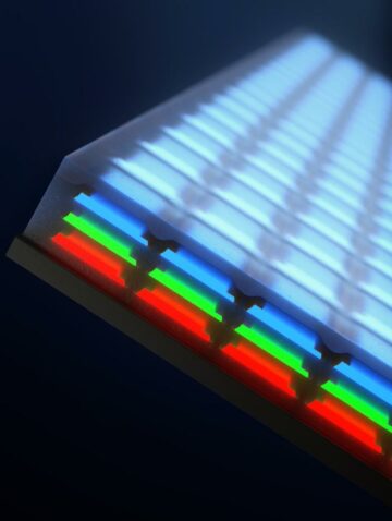 חוקרים החלו בתהליך הערימה של מיקרו-LED