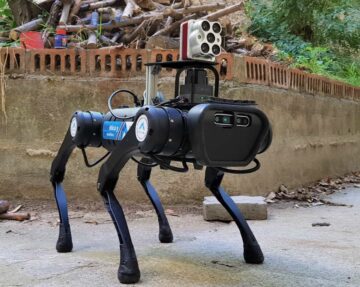 Das Robotersystem nutzt multispektrale Bildgebung und künstliche Intelligenz, um nach Erdbebenopfern zu suchen