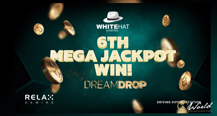 Zesde winnaar van Outstanding Dream Drop Jackpot aangekondigd door Relax Gaming