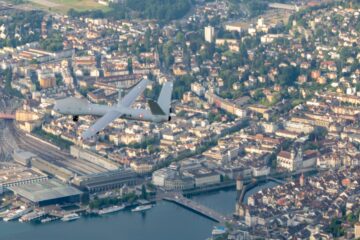 Schweiziska flygvapnet tar emot två första Hermes 900 UAV