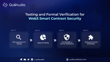 Test og formel verifikation for Web3 Smart Contract Security