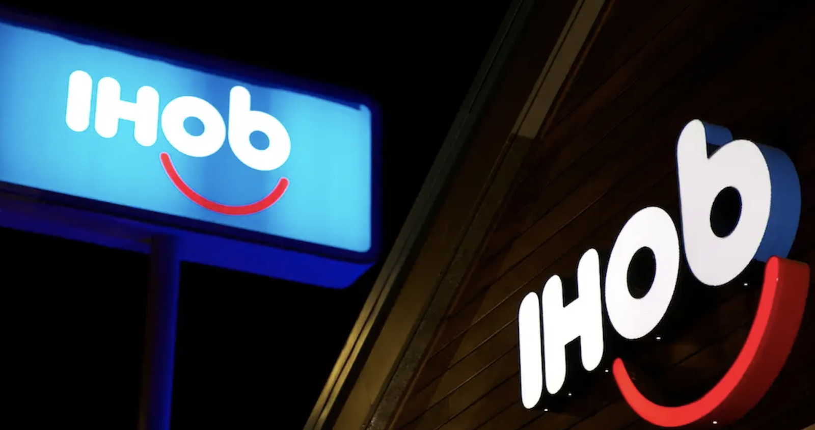 rebranding strategies: IHOP's new logo (IHOB)
