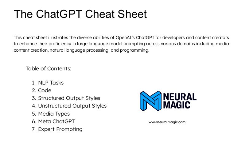Top Posts January 30 – February 5: The ChatGPT Cheat Sheet
