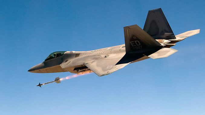 U.S. Air Force F-22 Shoots Down ‘High Altitude Object’ Over Alaska