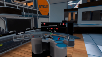 VR 게임 Futuclass는 기본 화학을 가르쳐줍니다.