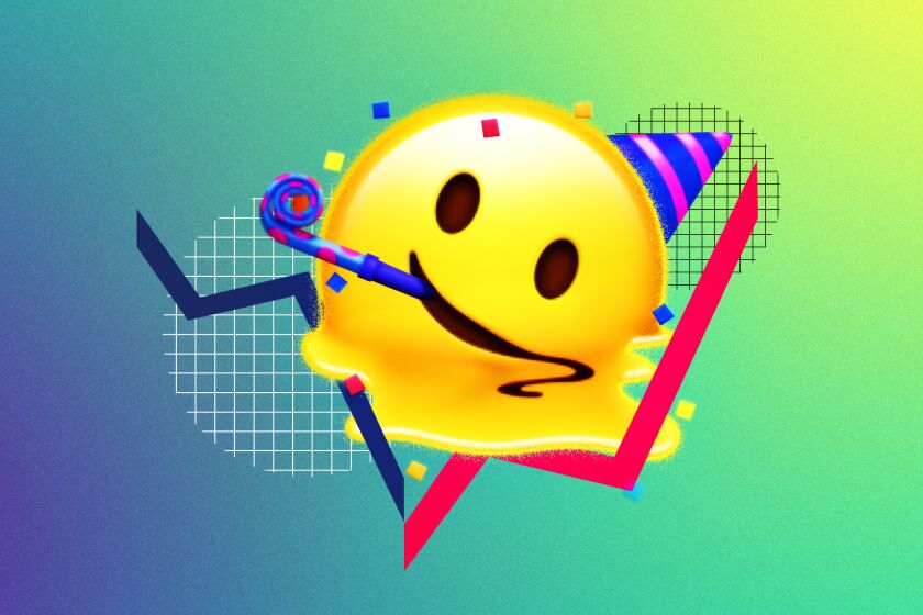 A collage mashup of emoji.