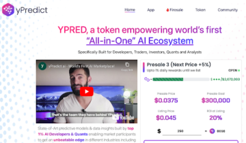YPRED Token Presale is Live – World’s First AI ecosystem