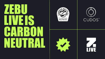 Zebu Live Conference Certificato ufficialmente Carbon Neutral