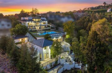 Un complesso da 26 milioni di dollari a Brentwood a Los Angeles garantisce privacy e panorami