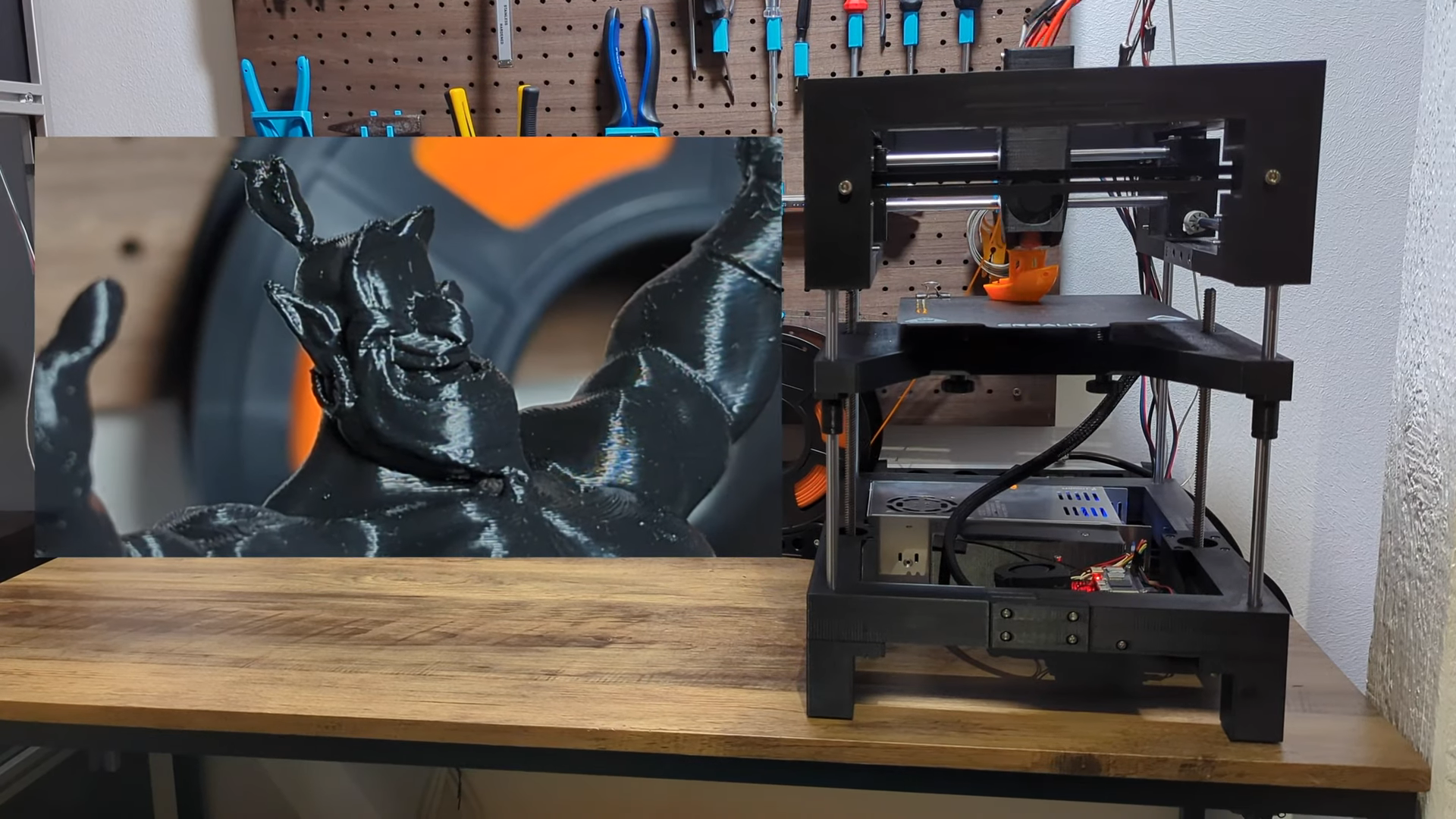 Peças impressas em 3D não retardam esta impressora rápida