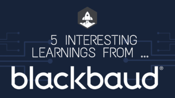 5 Învățături interesante de la Blackbaud la 1 miliard de dolari în ARR