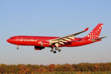 Endgültiger Abschied für die A330-200 von Air Greenland: Tiefflug über der Landeshauptstadt Nuuk