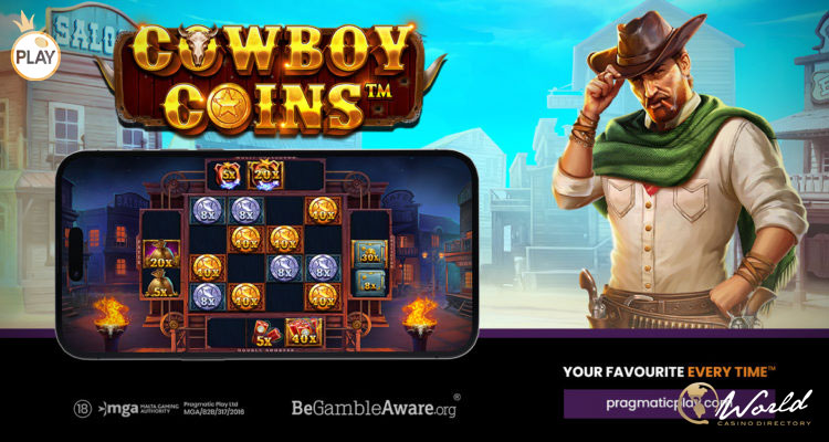 Diventa un cowboy nella nuova slot di Pragmatic Play: Cowboy Coins