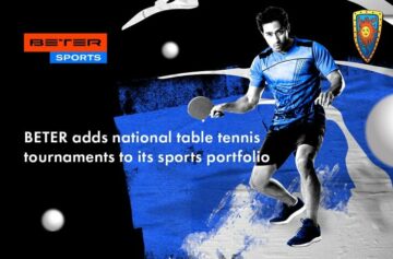 BETER розширює своє спортивне портфоліо національними турнірами з настільного тенісу
