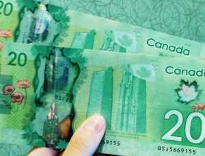 Kanadensisk dollar stiger på starka ekonomiska data och stigande oljepriser