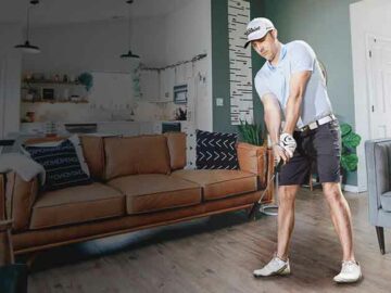 Celebra el Masters con un 18 % de descuento en este simulador de golf doméstico