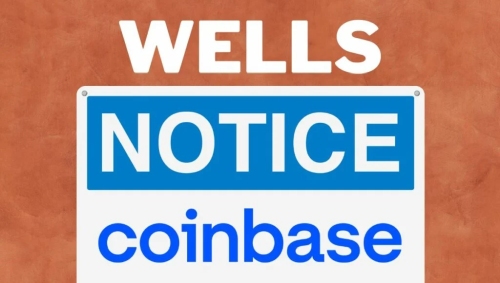 Coinbase ha emesso Wells Avviso da parte della SEC