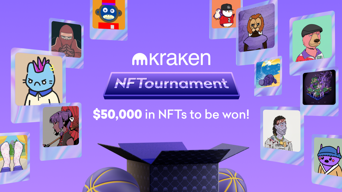 Compete in Kraken’s NFTournament for the chance to win $50,000 in prizes!
