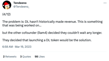 DeFi Llama-teamet løser konflikt over tokenplaner