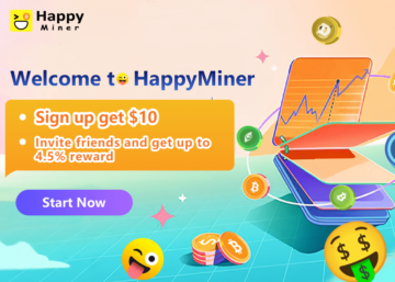 Verdien Passive Income Cloud Mining met HappyMiner