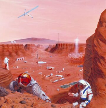 Fra goldt sand til ekstrem arkitektur: bygge den første Mars-metropol
