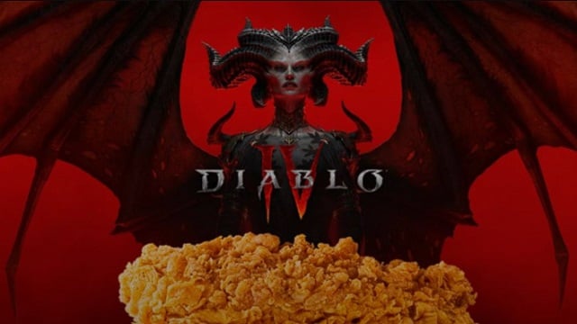 KFC를 먹고 PS4에서 Diablo 5 얼리 액세스 베타 코드 받기