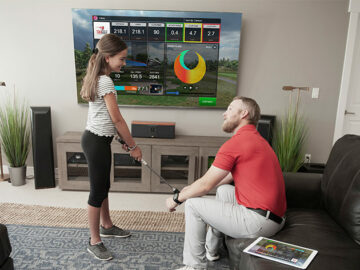 Get into the Masters spirit with this at-home golf simulator
