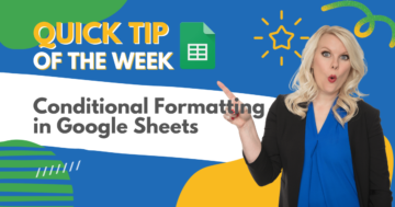 Get Started with Conditional Formatting in Google Sheets