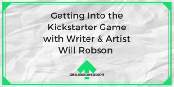 Komma in i Kickstarter-spelet med författaren och artisten Will Robson