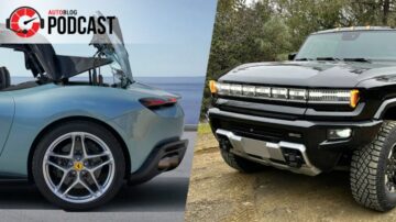 GMC Hummer EV SUV ilk sürüş, RIP Camaro, Ferrari Roma Spider | Autoblog Podcast # 773