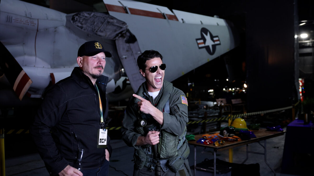 Peniru Tom Cruise di Pesta Pembukaan Langsung ECF