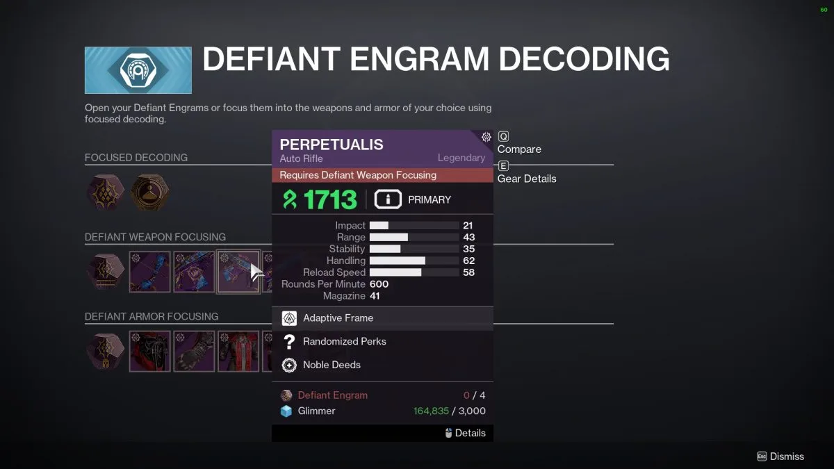 How to get Perpetualis Auto Rifle in Destiny 2