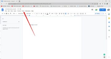 How to turn off auto-capitalization in Google Docs