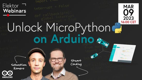 Unlock MicroPython on Arduino Webinar