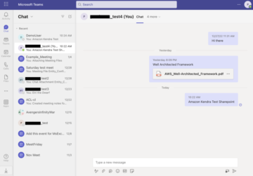 Intelligently search your organization’s Microsoft Teams data source with the Amazon Kendra connector for Microsoft Teams