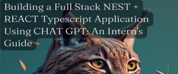 מדריך המתמחה צ'אט GPT Full Stack: Nest, React, Typescript