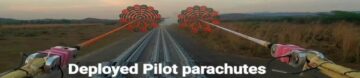 ISRO проводить випробування на розгортання ракетних саней Gaganyaan Pilot і Apex Cover Parachutes Separation
