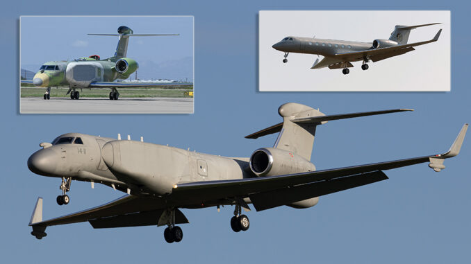 Italy One Step Closer To Convert Two ‘Green’ G-550s to EC-37B Compass Call Configuration