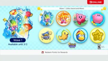 Se agregaron íconos de Kirby's Return to Dream Land Deluxe a Nintendo Switch Online