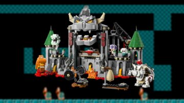 O mais recente conjunto Super Mario da Lego leva você ao Castelo de Dry Bowser